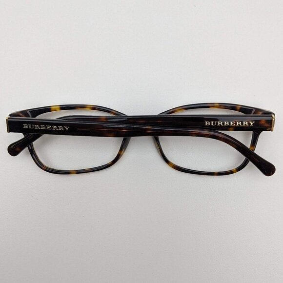 🕶️Burberry B2201 3002 Eyeglasses 52/17 140 /KAD208🕶️ - Picture 2 of 8